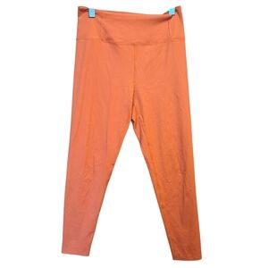 Girlfriend Collective Rust Leggings Yoga L